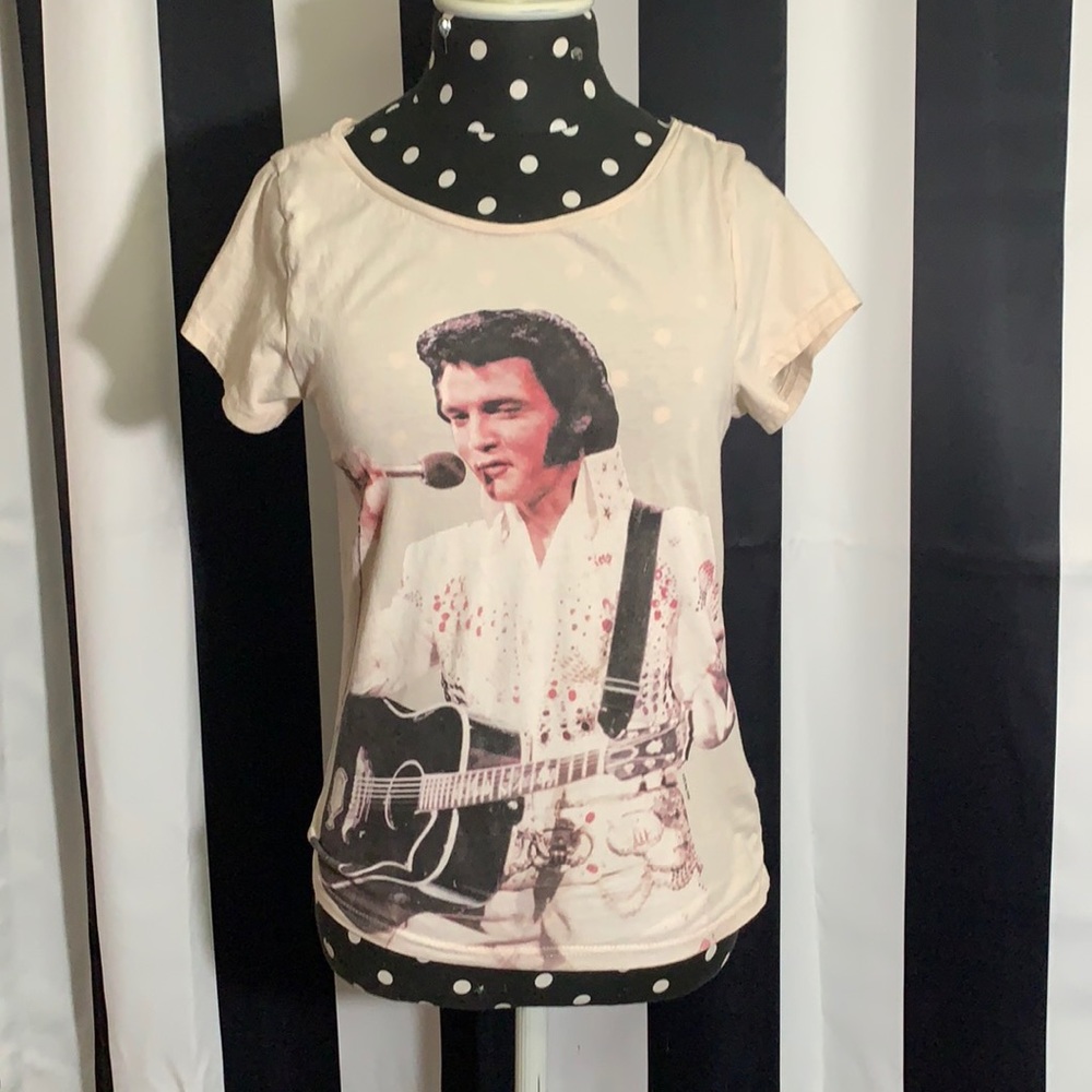 4/$25 Elvis Presley Shirt Size 2 H&M